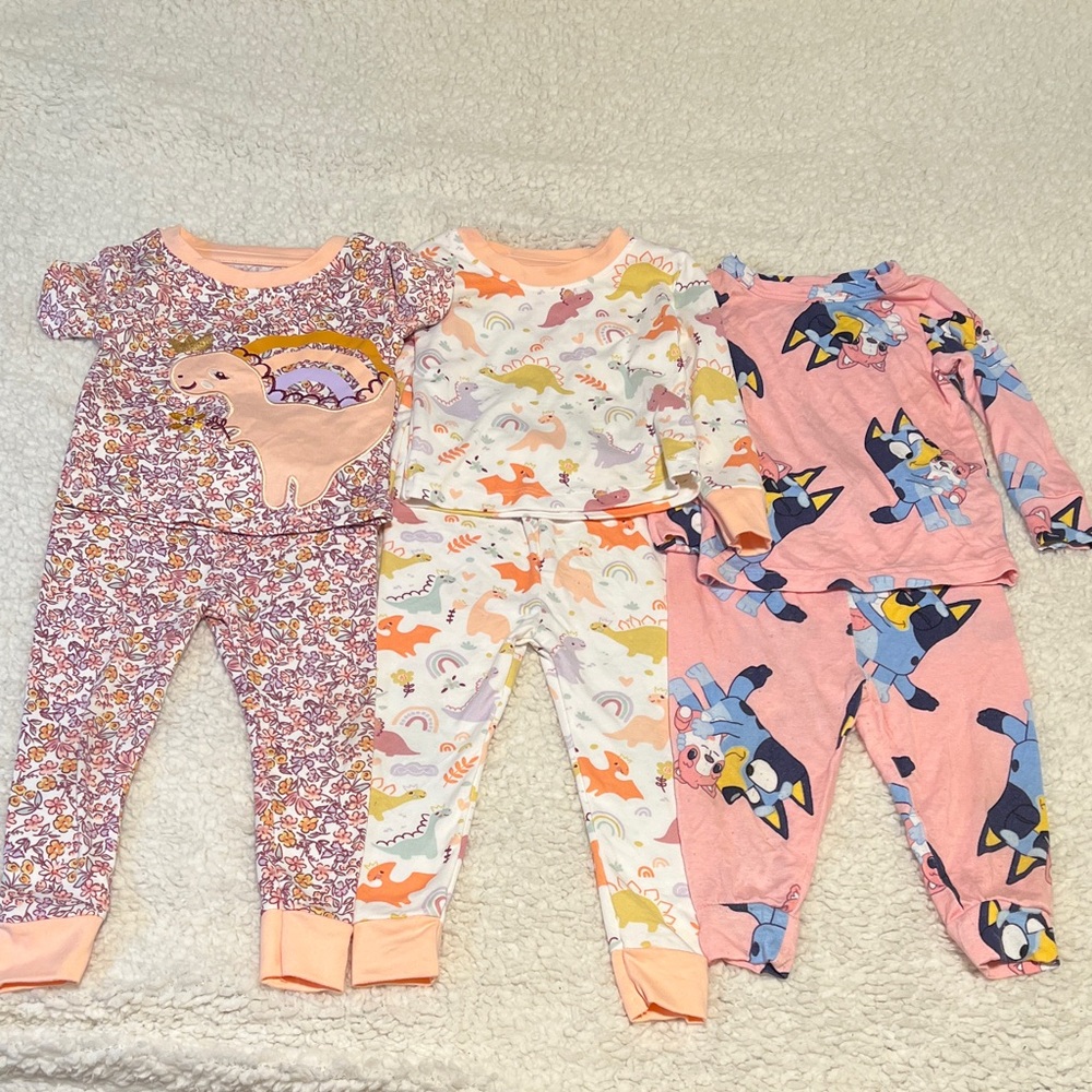 Penelope Mack Floral and Animal Print Pajama Set